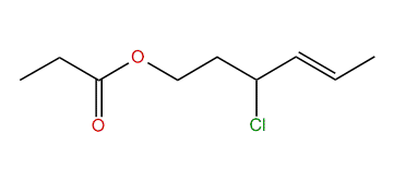 (E)-4-Hexenyl 3-chloropropanoate